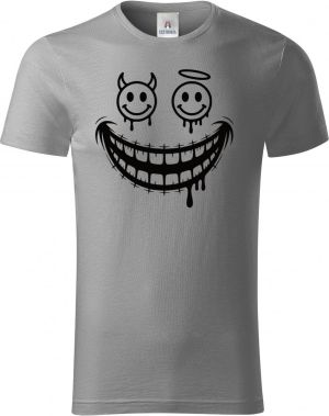 Anděl a ďábel, černý tisk