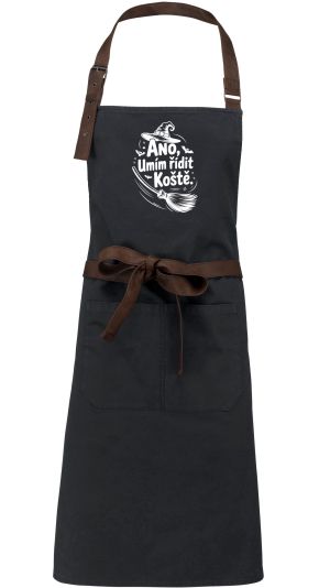 Ano,umím řídit koště, bílý potisk