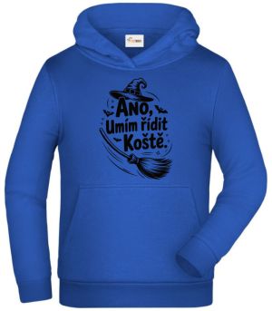 Ano,umím řídit koště, černý potisk
