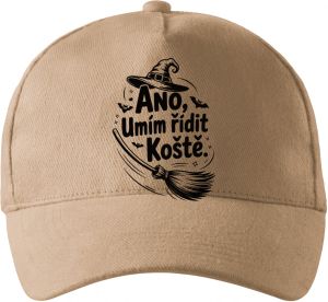 Ano,umím řídit koště, černý potisk