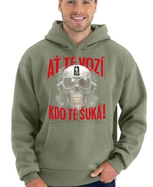 Ať tě vozí, kdo tě šuká, motorkářské tričko