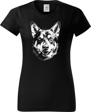 Australský honácký pes, bílý tisk