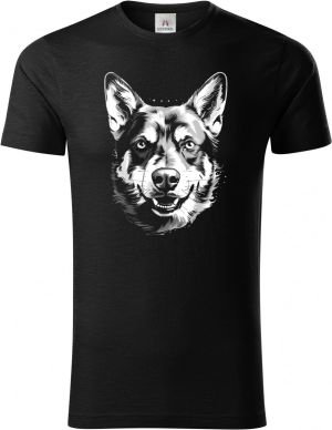 Australský honácký pes, bílý tisk