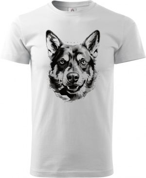 Australský honácký pes, černý tisk