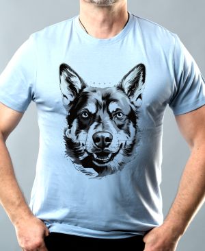 Australský honácký pes, černý tisk