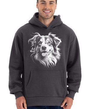 Australský ovčák, bílý tisk