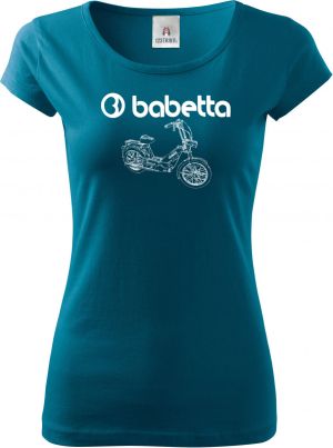 Babetta 207, logo, bílá