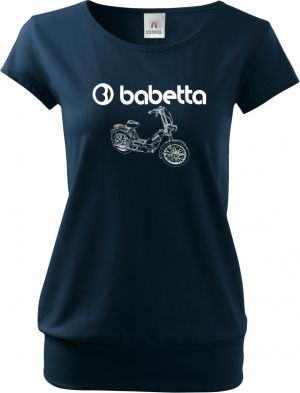 Babetta 207, logo, bílá