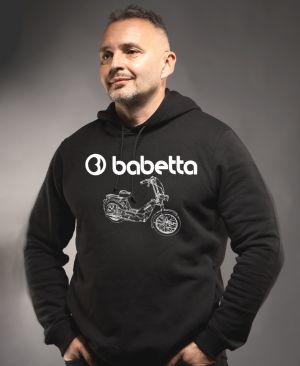 Babetta 207, logo, bílá