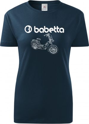 Babetta 207, logo, bílá