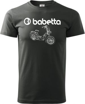 Babetta 207, logo, bílá