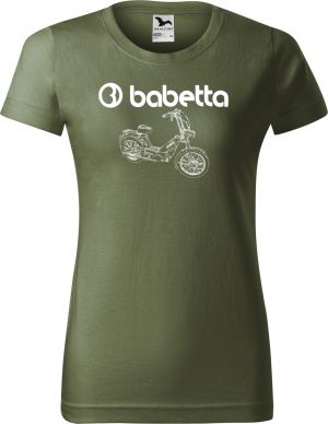 Babetta 207, logo, bílá