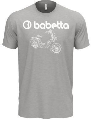Babetta 207, logo, bílá