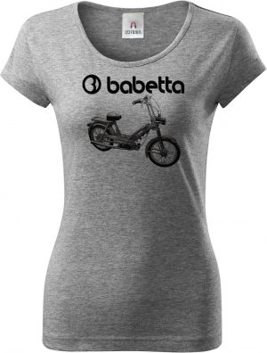 Babetta 207, logo, černá