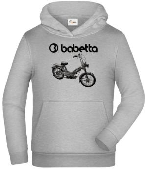 Babetta 207, logo, černá