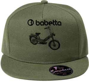 Babetta 207, logo, černá