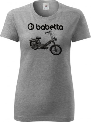 Babetta 207, logo, černá