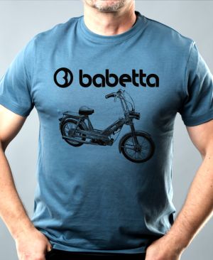 Babetta 207, logo, černá