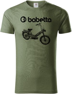 Babetta 207, logo, černá