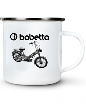 Babetta 207, logo, černá
