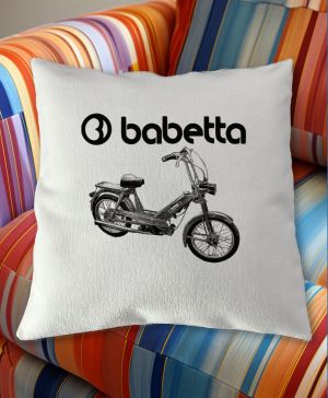 Babetta 207, logo, černá