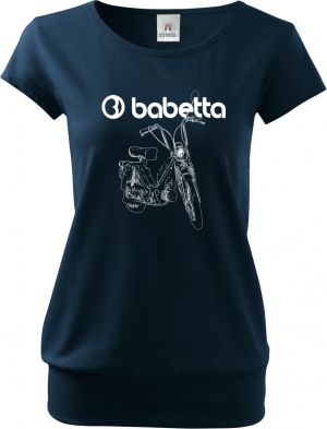 Babetta 210, logo, bílá