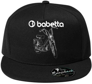 Babetta 210, logo, bílá