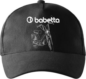 Babetta 210, logo, bílá