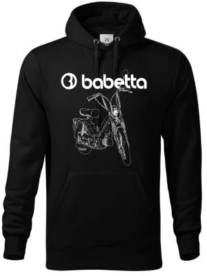 Babetta 210, logo, bílá