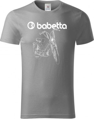Babetta 210, logo, bílá