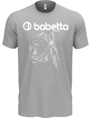 Babetta 210, logo, bílá