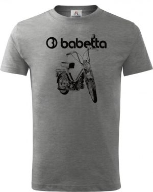Babetta 210, logo, černá