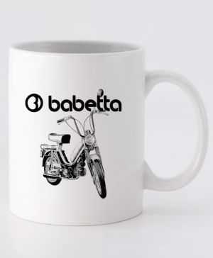 Babetta 210, logo, černá