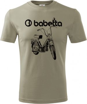 Babetta 210, logo, černá