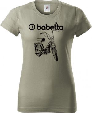 Babetta 210, logo, černá