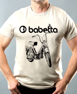 Babetta 210, logo, černá