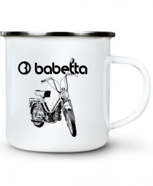 Babetta 210, logo, černá