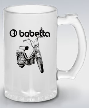 Babetta 210, logo, černá