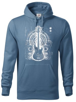 Basový král, bílý potisk