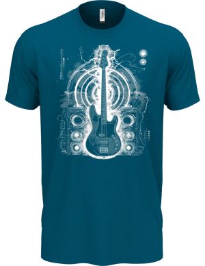 Basový král, bílý potisk