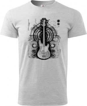 Basový král, černý tisk