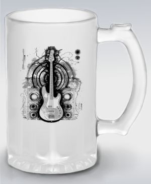 Basový král, černý tisk