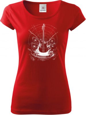 Basový král, V2, bílý potisk