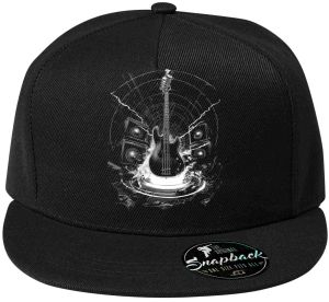 Basový král, V2, bílý potisk