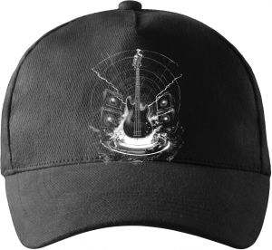 Basový král, V2, bílý potisk