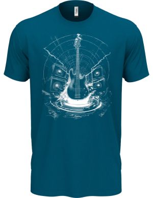 Basový král, V2, bílý potisk