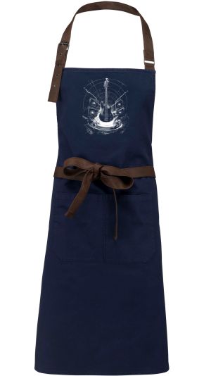 Basový král, V2, bílý potisk