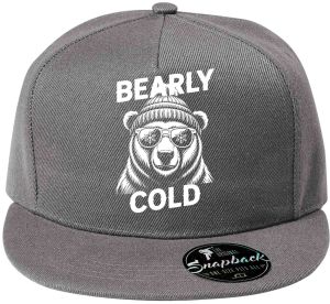 Bearly cold, bílý potisk