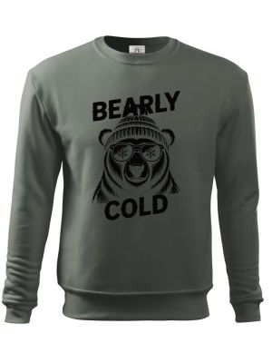 Bearly cold, černý potisk