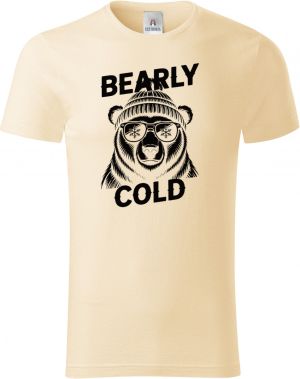 Bearly cold, černý potisk